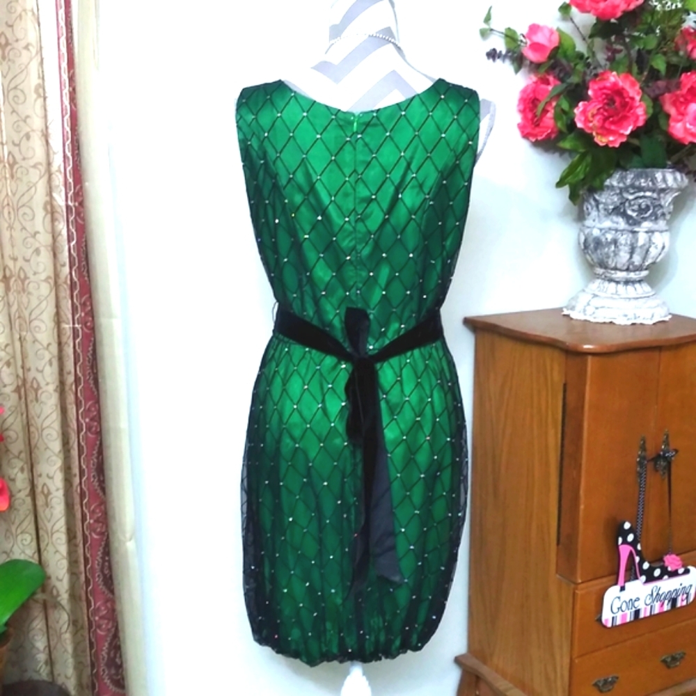 Coldwater Creek Green Fancy Dress - Picture 2 of 11